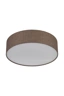   
                        
                        Світильник стельовий TK LIGHTING (Польща) 13995    
                         У стилі Скандинавський, Модерн.  
                        Тип джерела світла: світлодіодна лампа, змінна.                         Форма: Циліндр.                         Кольори плафонів і підвісок: Коричневий, Білий.                         Матеріал: Тканина, Пластик.                          фото 4