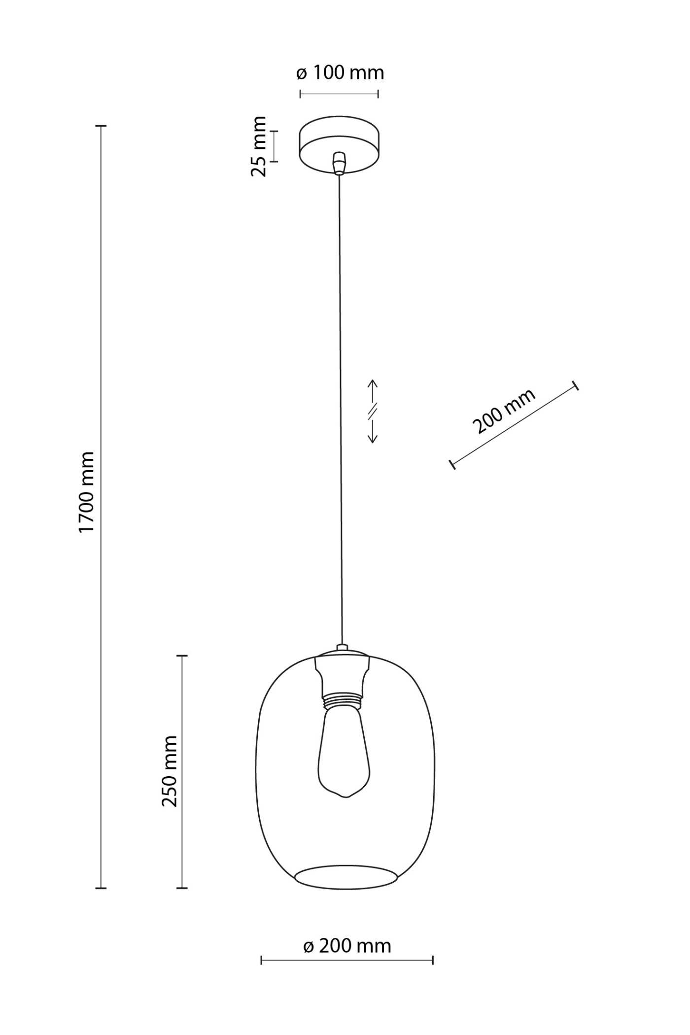   
                        
                        Люстра TK LIGHTING (Польща) 14000    
                         У стилі Хай-тек.  
                        Тип джерела світла: світлодіодна лампа, змінна.                         Форма: Овал.                         Кольори плафонів і підвісок: Сірий.                         Матеріал: Скло.                          фото 2
