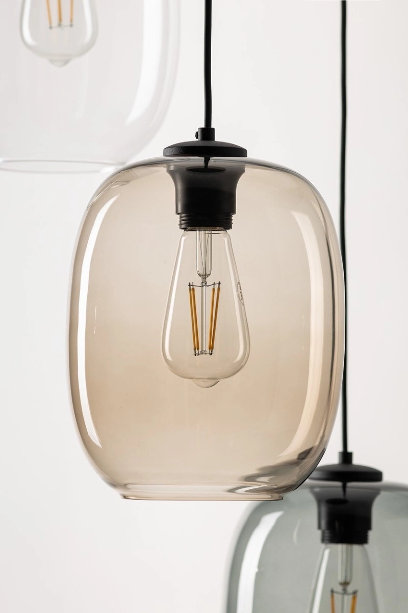   
                        
                        Люстра TK LIGHTING (Польща) 14001    
                         У стилі Хай-тек.  
                        Тип джерела світла: світлодіодна лампа, змінна.                         Форма: Коло.                         Кольори плафонів і підвісок: Прозорий, Жовтий, Сірий.                         Матеріал: Скло.                          фото 3