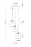   
                        
                        Люстра TK LIGHTING (Польща) 14001    
                         У стилі Хай-тек.  
                        Тип джерела світла: світлодіодна лампа, змінна.                         Форма: Коло.                         Кольори плафонів і підвісок: Прозорий, Жовтий, Сірий.                         Матеріал: Скло.                          фото 5