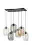   
                        
                        Люстра TK LIGHTING (Польша) 14003    
                         В стиле Хай-тек.  
                        Тип источника света: светодиодная лампа, сменная.                         Форма: Прямоугольник.                         Цвета плафонов и подвесок: Прозрачный, Желтый, Серый.                         Материал: Стекло.                          фото 2