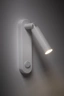   
                        
                        Бра TK LIGHTING (Польща) 14015    
                         У стилі Хай-тек.  
                        Тип джерела світла: світлодіодна лампа, змінна.                                                 Кольори плафонів і підвісок: Білий.                         Матеріал: Скло, Пластик.                          фото 6