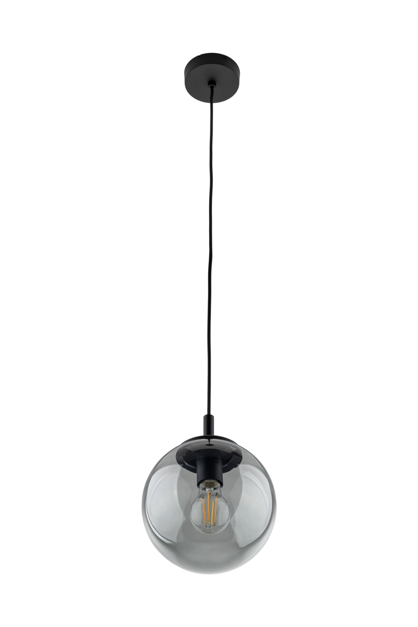   
                        
                        Люстра TK LIGHTING (Польша) 14026    
                         В стиле Хай-тек.  
                        Тип источника света: светодиодная лампа, сменная.                         Форма: Шар.                         Цвета плафонов и подвесок: Серый.                         Материал: Стекло.                          фото 3