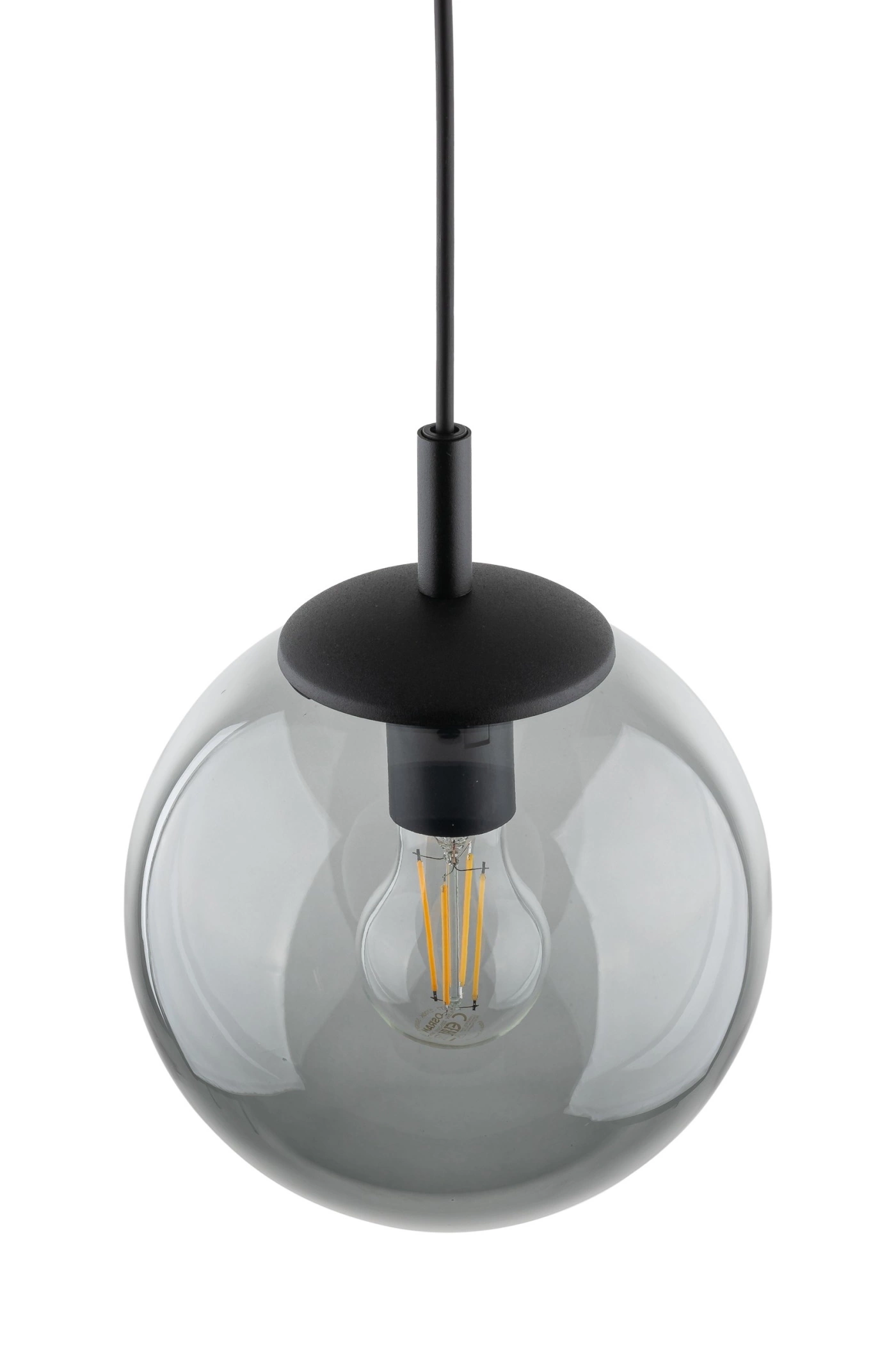   
                        
                        Люстра TK LIGHTING (Польша) 14026    
                         В стиле Хай-тек.  
                        Тип источника света: светодиодная лампа, сменная.                         Форма: Шар.                         Цвета плафонов и подвесок: Серый.                         Материал: Стекло.                          фото 4