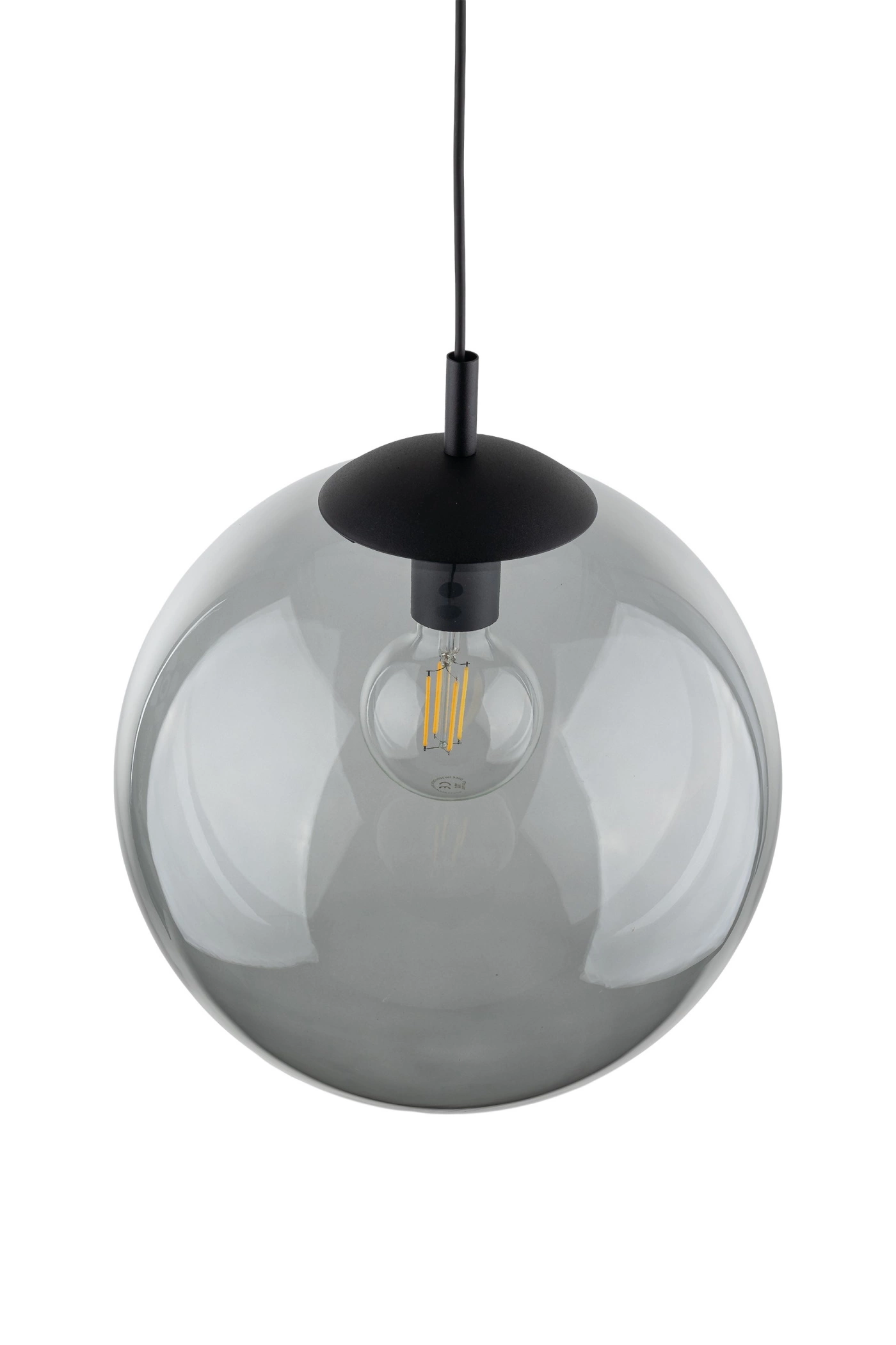   
                        
                        Люстра TK LIGHTING (Польща) 14027    
                         У стилі Хай-тек.  
                        Тип джерела світла: світлодіодна лампа, змінна.                         Форма: Куля.                         Кольори плафонів і підвісок: Сірий.                         Матеріал: Скло.                          фото 7