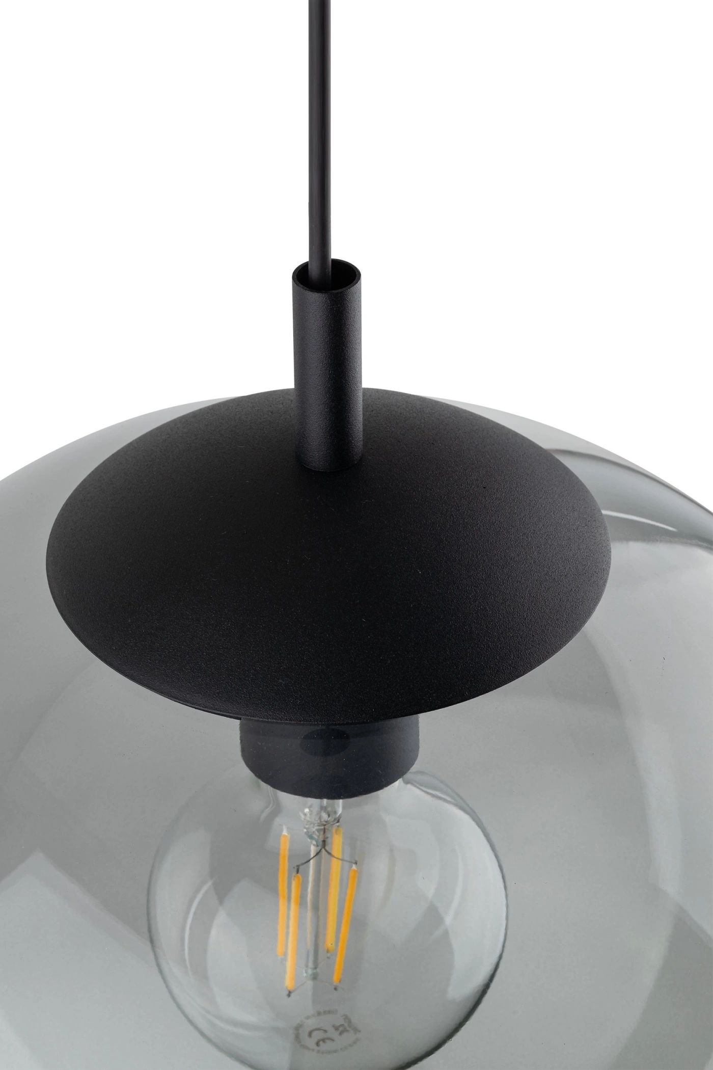   
                        
                        Люстра TK LIGHTING (Польща) 14027    
                         У стилі Хай-тек.  
                        Тип джерела світла: світлодіодна лампа, змінна.                         Форма: Куля.                         Кольори плафонів і підвісок: Сірий.                         Матеріал: Скло.                          фото 8