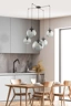   
                        
                        Люстра TK LIGHTING (Польща) 14030    
                         У стилі Хай-тек.  
                        Тип джерела світла: світлодіодна лампа, змінна.                         Форма: Коло.                         Кольори плафонів і підвісок: Сірий.                         Матеріал: Скло.                          фото 7