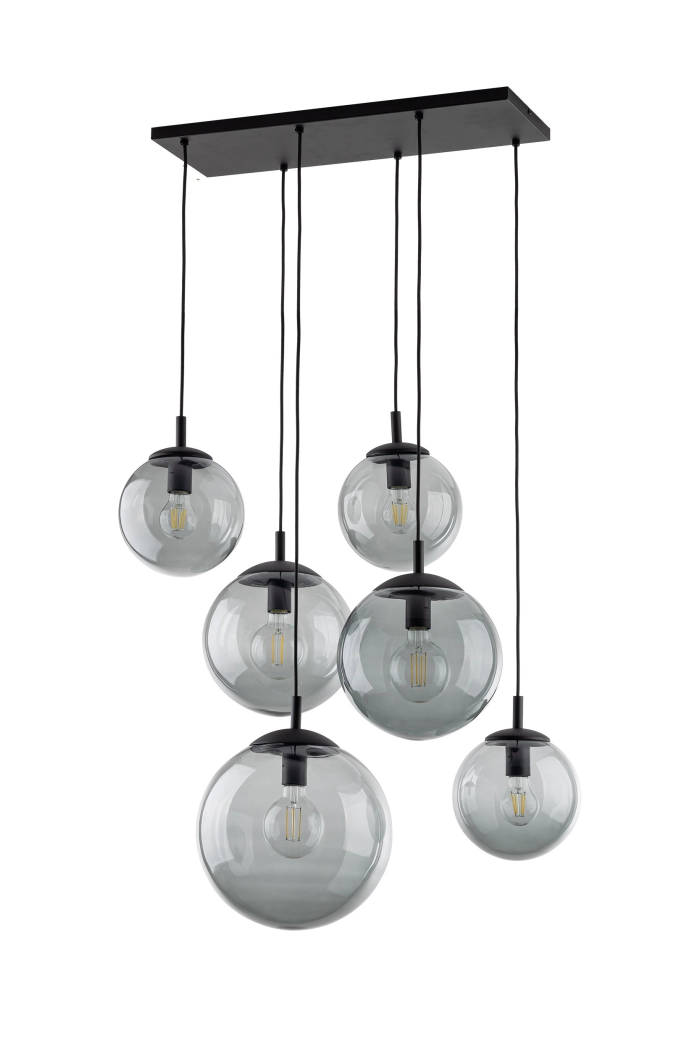   
                        
                        Люстра TK LIGHTING (Польша) 14032    
                         В стиле Хай-тек.  
                        Тип источника света: светодиодная лампа, сменная.                         Форма: Прямоугольник.                         Цвета плафонов и подвесок: Серый.                         Материал: Стекло.                          фото 1