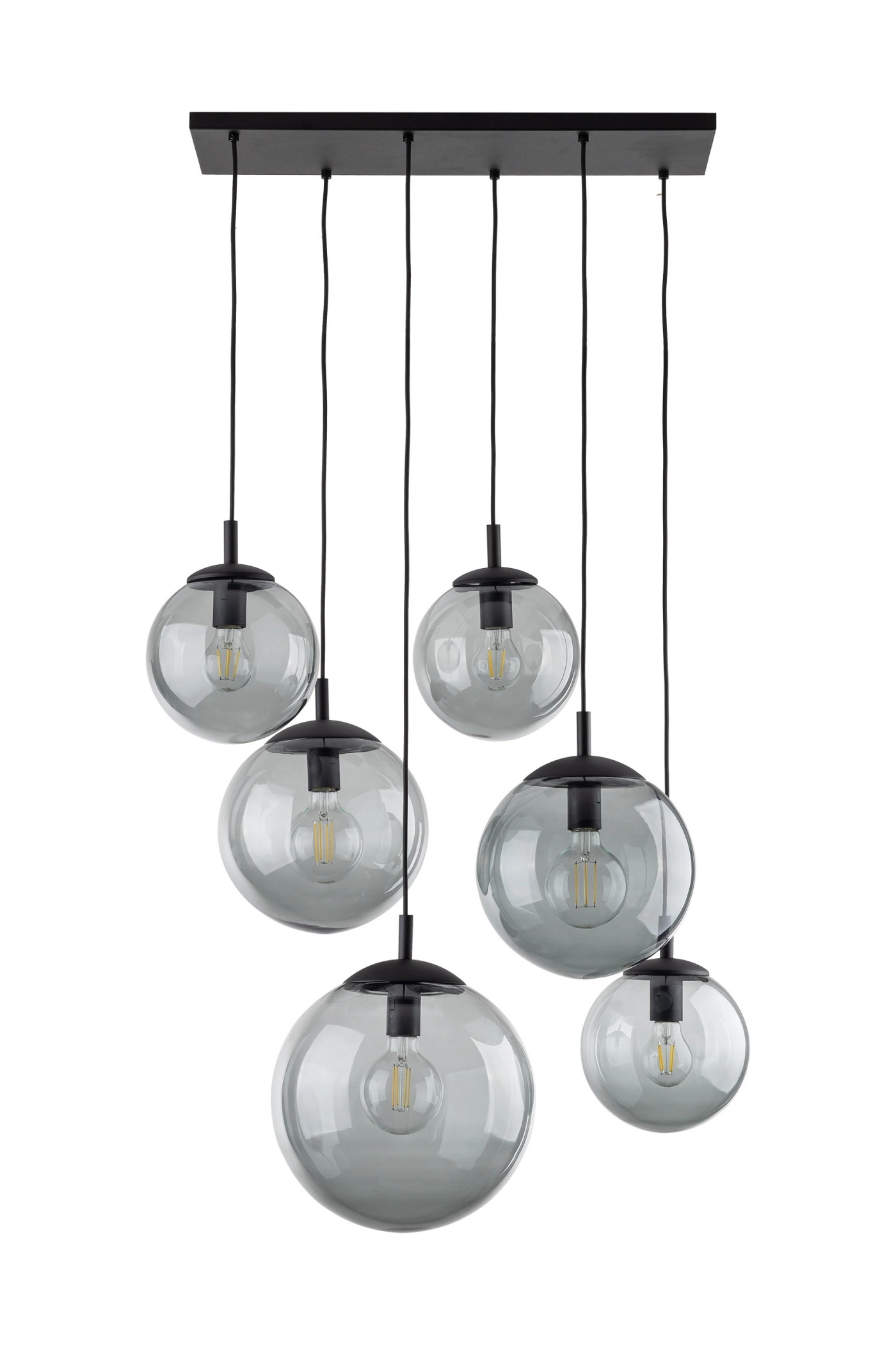   
                        
                        Люстра TK LIGHTING (Польша) 14032    
                         В стиле Хай-тек.  
                        Тип источника света: светодиодная лампа, сменная.                         Форма: Прямоугольник.                         Цвета плафонов и подвесок: Серый.                         Материал: Стекло.                          фото 3