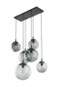   
                        
                        Люстра TK LIGHTING (Польша) 14032    
                         В стиле Хай-тек.  
                        Тип источника света: светодиодная лампа, сменная.                         Форма: Прямоугольник.                         Цвета плафонов и подвесок: Серый.                         Материал: Стекло.                          фото 4