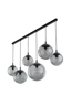   
                        
                        Люстра TK LIGHTING (Польща) 14033    
                         У стилі Хай-тек.  
                        Тип джерела світла: світлодіодна лампа, змінна.                         Форма: Прямокутник.                         Кольори плафонів і підвісок: Сірий.                         Матеріал: Скло.                          фото 3