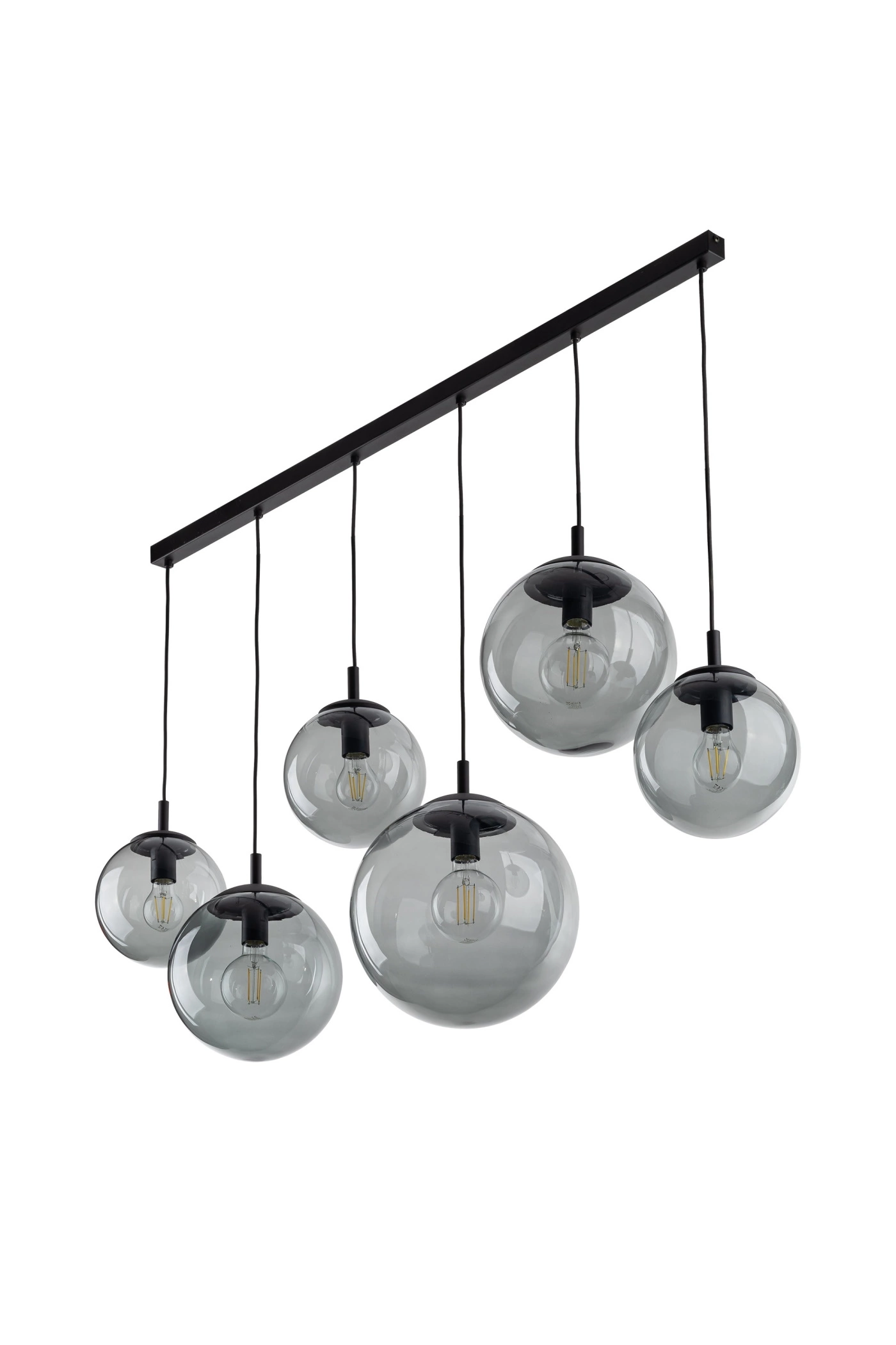   
                        
                        Люстра TK LIGHTING (Польща) 14033    
                         У стилі Хай-тек.  
                        Тип джерела світла: світлодіодна лампа, змінна.                         Форма: Прямокутник.                         Кольори плафонів і підвісок: Сірий.                         Матеріал: Скло.                          фото 3