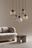   
                        
                        Люстра TK LIGHTING (Польща) 14037    
                         У стилі Хай-тек.  
                        Тип джерела світла: світлодіодна лампа, змінна.                         Форма: Коло.                         Кольори плафонів і підвісок: Прозорий, Жовтий, Сірий.                         Матеріал: Скло.                          фото 5