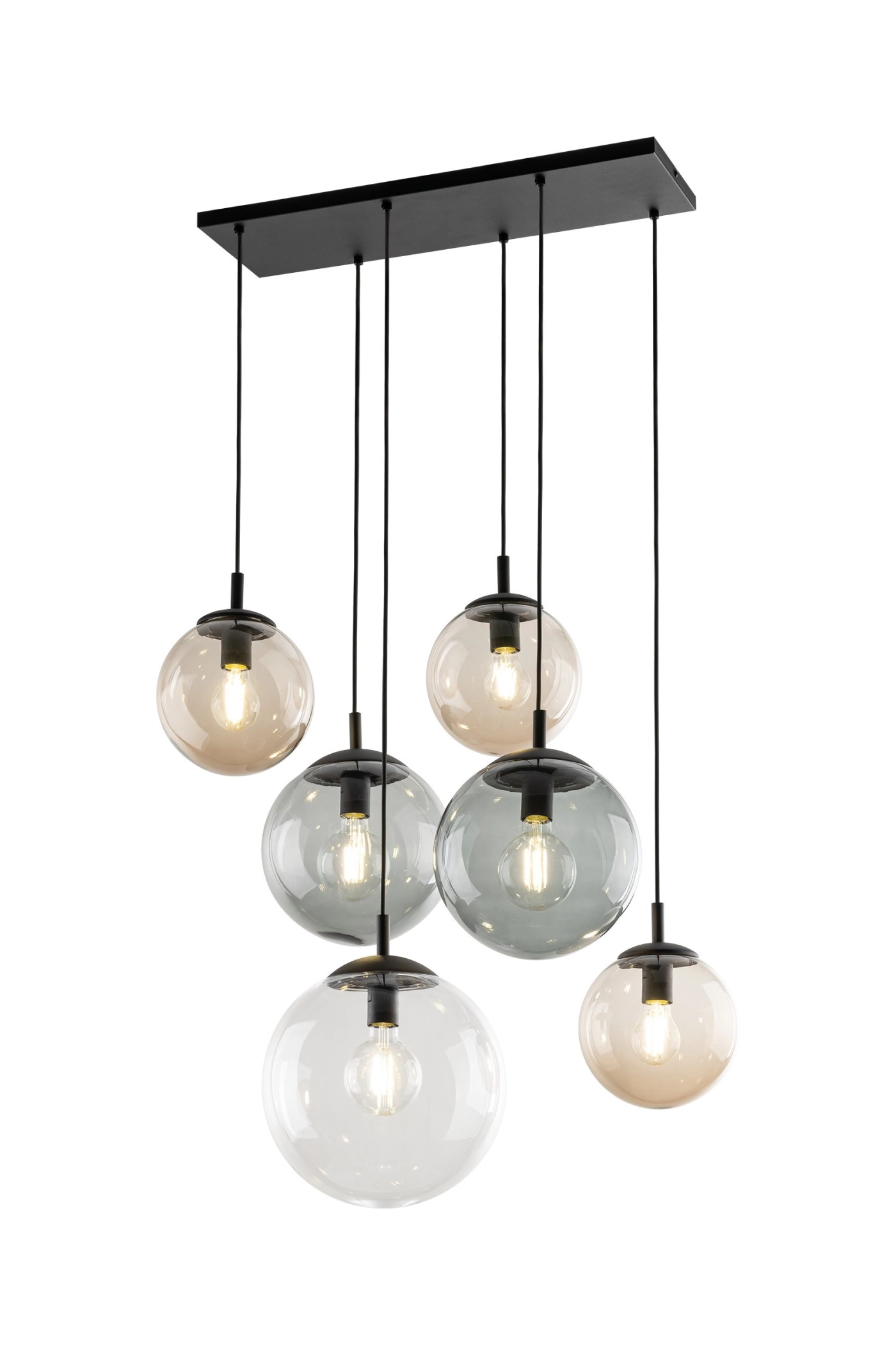   
                        
                        Люстра TK LIGHTING (Польща) 14040    
                         У стилі Хай-тек.  
                        Тип джерела світла: світлодіодна лампа, змінна.                         Форма: Прямокутник.                         Кольори плафонів і підвісок: Прозорий, Жовтий, Сірий.                         Матеріал: Скло.                          фото 2