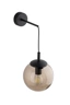   
                        
                        Бра TK LIGHTING (Польша) 14048    
                         В стиле Хай-тек.  
                        Тип источника света: светодиодная лампа, сменная.                                                 Цвета плафонов и подвесок: Коричневый.                         Материал: Стекло.                          фото 3