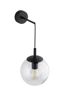   
                        
                        Бра TK LIGHTING (Польша) 14049    
                         В стиле Хай-тек.  
                        Тип источника света: светодиодная лампа, сменная.                                                 Цвета плафонов и подвесок: Прозрачный.                         Материал: Стекло.                          фото 2