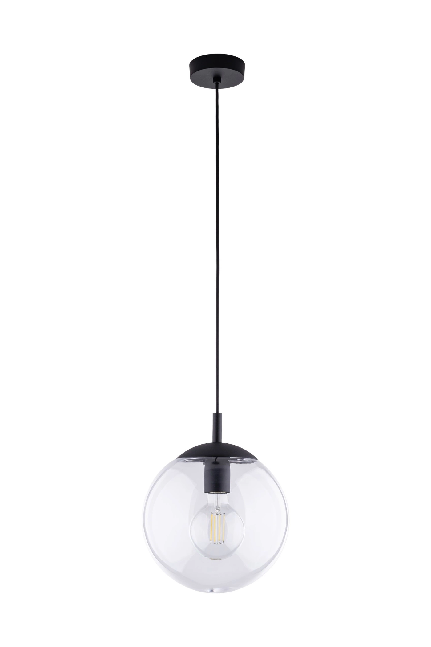   
                        
                        Люстра TK LIGHTING (Польща) 14050    
                         У стилі Хай-тек.  
                        Тип джерела світла: світлодіодна лампа, змінна.                         Форма: Куля.                         Кольори плафонів і підвісок: Прозорий.                         Матеріал: Скло.                          фото 1