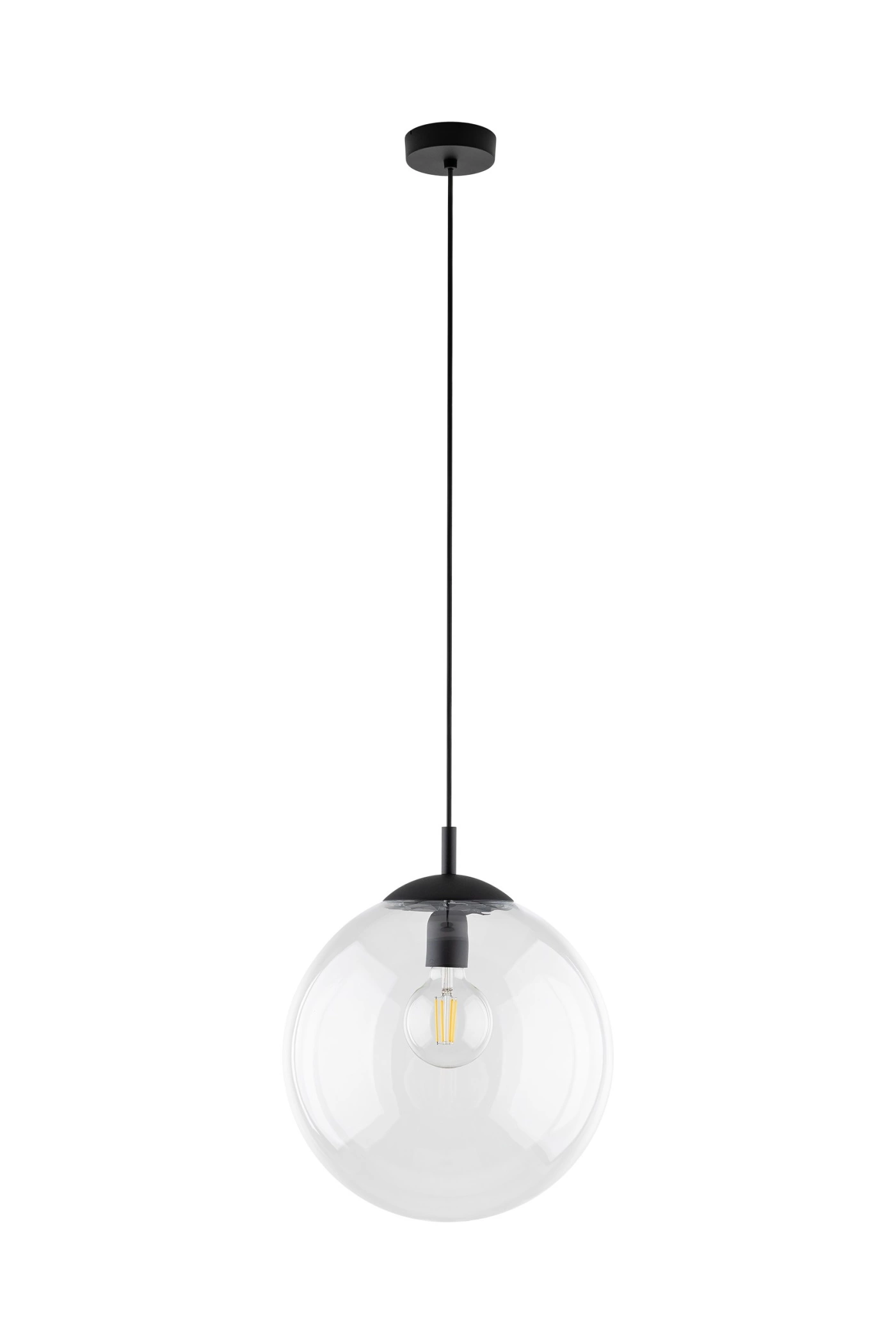   
                        
                        Люстра TK LIGHTING (Польща) 14053    
                         У стилі Хай-тек.  
                        Тип джерела світла: світлодіодна лампа, змінна.                         Форма: Куля.                         Кольори плафонів і підвісок: Прозорий.                         Матеріал: Скло.                          фото 1