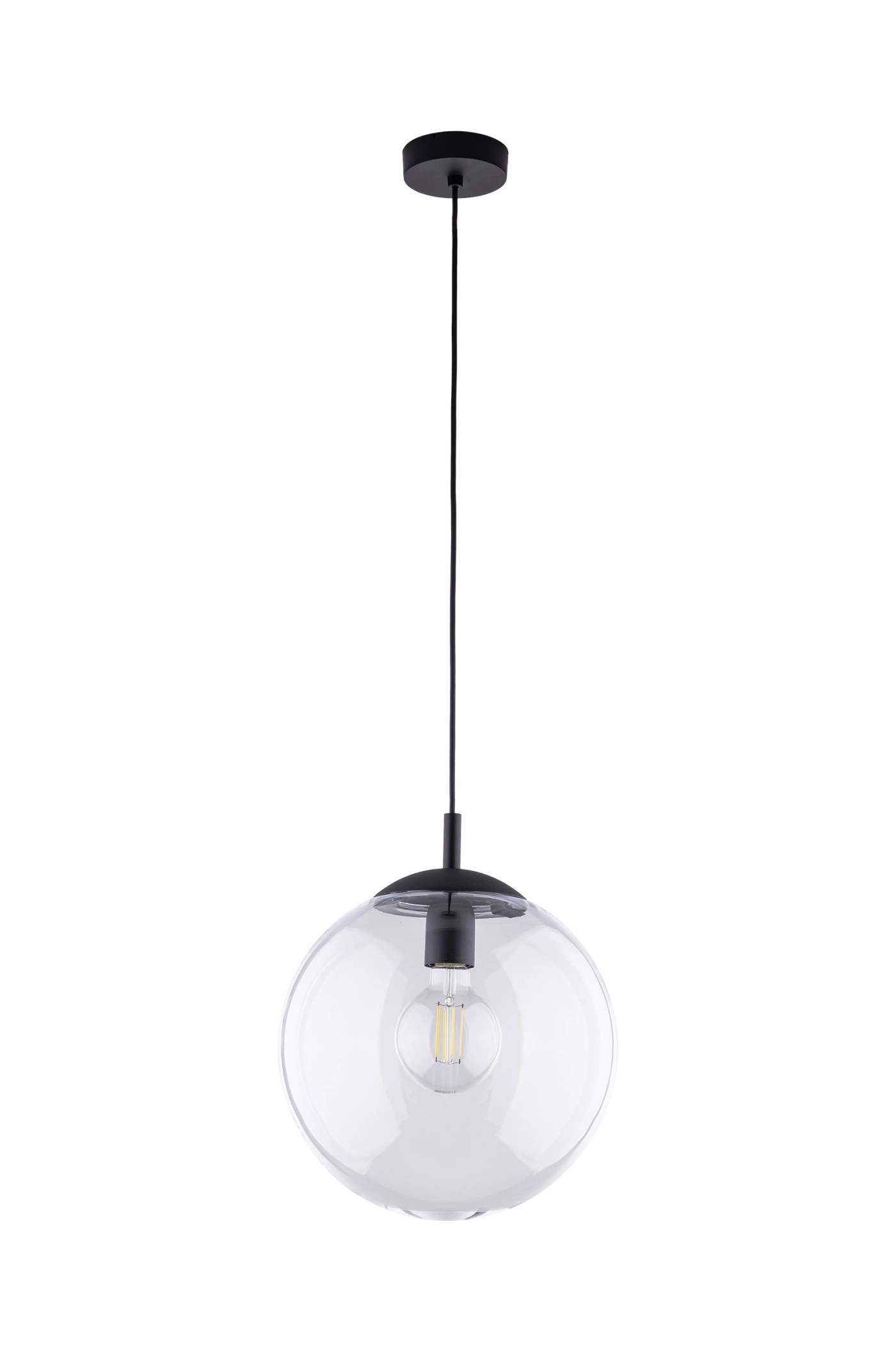   
                        
                        Люстра TK LIGHTING (Польща) 14053    
                         У стилі Хай-тек.  
                        Тип джерела світла: світлодіодна лампа, змінна.                         Форма: Куля.                         Кольори плафонів і підвісок: Прозорий.                         Матеріал: Скло.                          фото 2