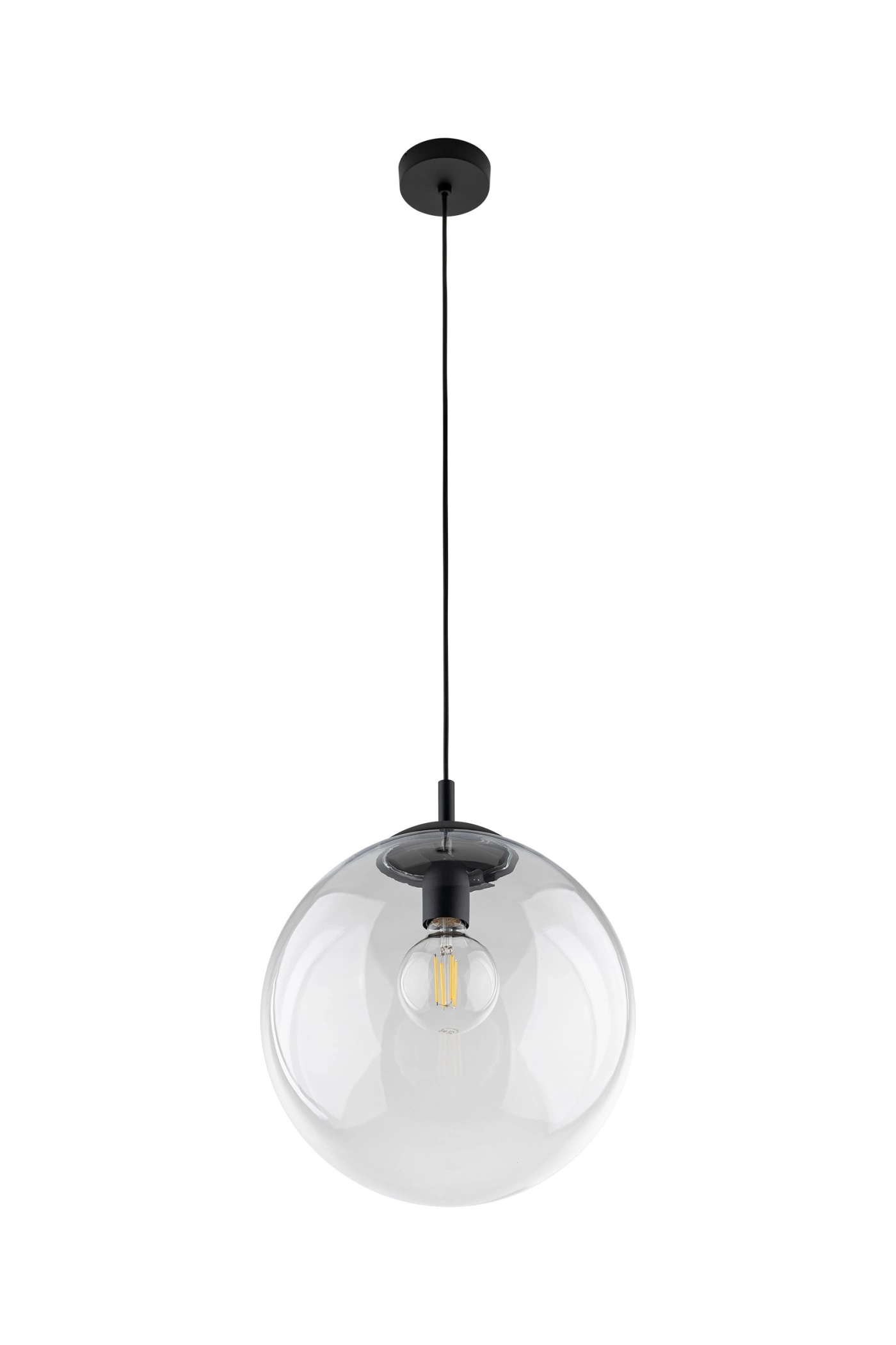   
                        
                        Люстра TK LIGHTING (Польща) 14053    
                         У стилі Хай-тек.  
                        Тип джерела світла: світлодіодна лампа, змінна.                         Форма: Куля.                         Кольори плафонів і підвісок: Прозорий.                         Матеріал: Скло.                          фото 4