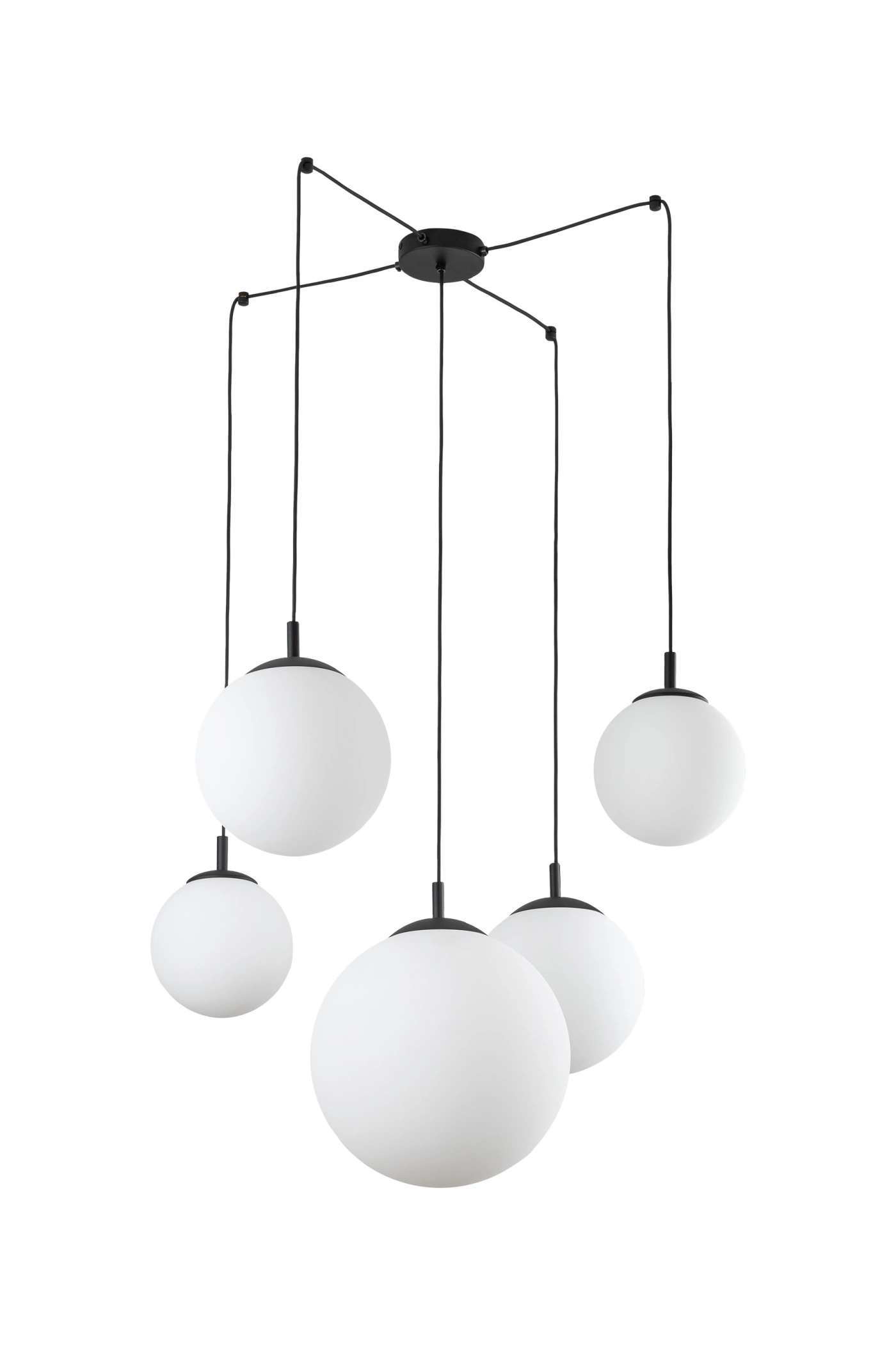   
                        
                        Люстра TK LIGHTING (Польша) 14063    
                         В стиле Хай-тек.  
                        Тип источника света: светодиодная лампа, сменная.                         Форма: Круг.                         Цвета плафонов и подвесок: Белый.                         Материал: Стекло.                          фото 2