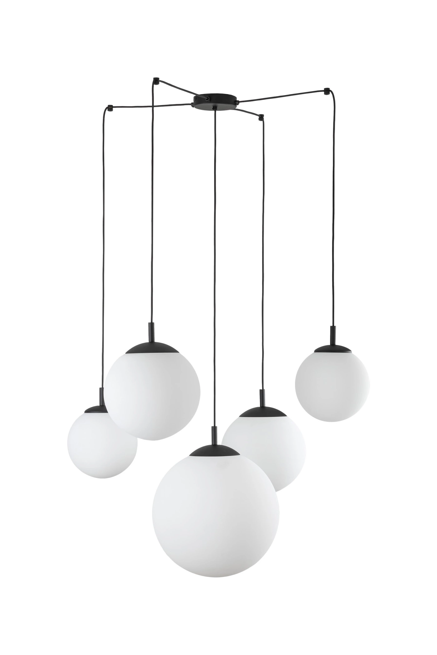   
                        
                        Люстра TK LIGHTING (Польша) 14063    
                         В стиле Хай-тек.  
                        Тип источника света: светодиодная лампа, сменная.                         Форма: Круг.                         Цвета плафонов и подвесок: Белый.                         Материал: Стекло.                          фото 4