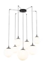   
                        
                        Люстра TK LIGHTING (Польша) 14067    
                         В стиле Хай-тек.  
                        Тип источника света: светодиодная лампа, сменная.                         Форма: Круг.                         Цвета плафонов и подвесок: Белый.                         Материал: Стекло.                          фото 2