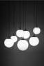   
                        
                        Люстра TK LIGHTING (Польша) 14067    
                         В стиле Хай-тек.  
                        Тип источника света: светодиодная лампа, сменная.                         Форма: Круг.                         Цвета плафонов и подвесок: Белый.                         Материал: Стекло.                          фото 4
