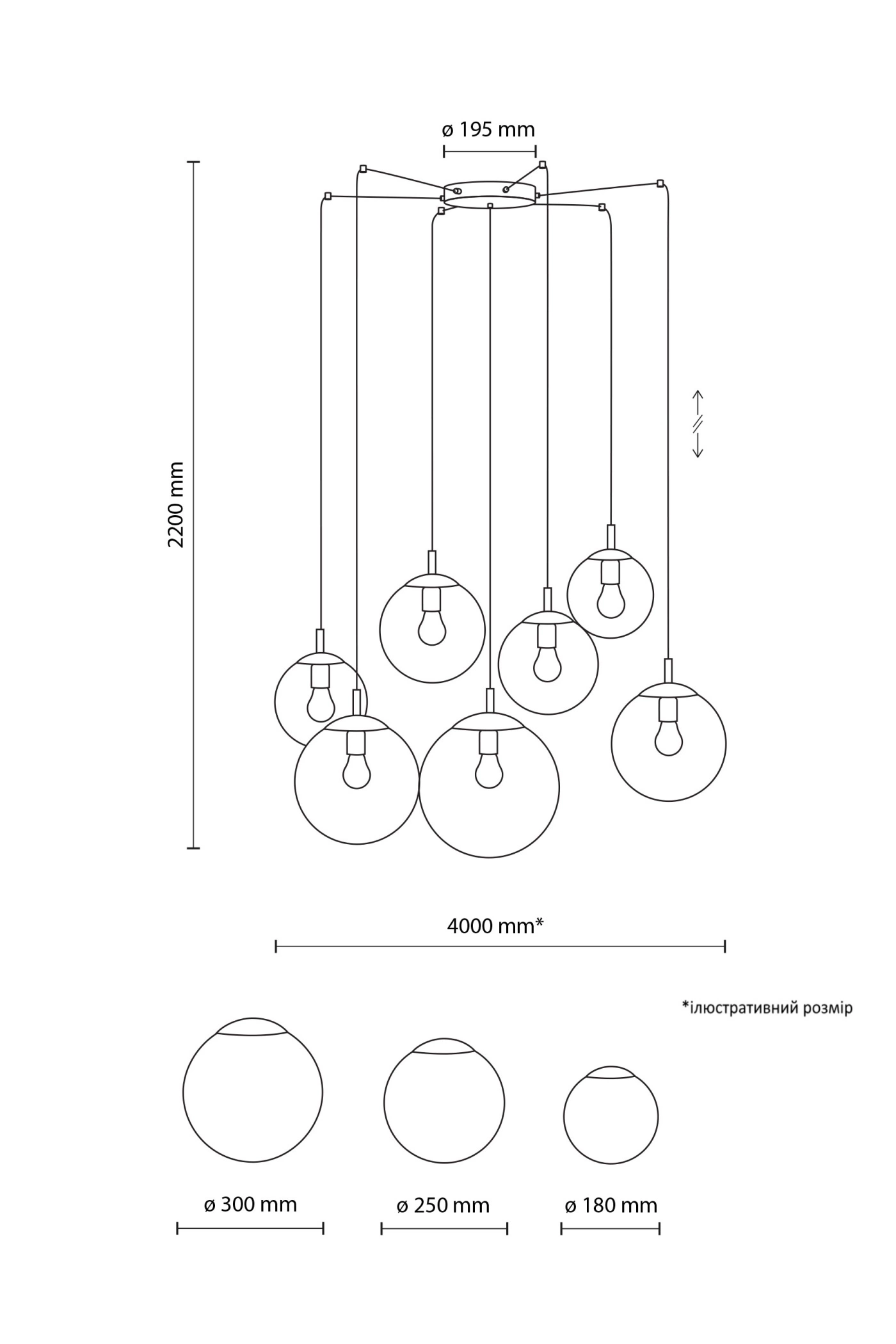   
                        
                        Люстра TK LIGHTING (Польша) 14067    
                         В стиле Хай-тек.  
                        Тип источника света: светодиодная лампа, сменная.                         Форма: Круг.                         Цвета плафонов и подвесок: Белый.                         Материал: Стекло.                          фото 6