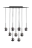   
                        
                        Люстра TK LIGHTING (Польша) 14069    
                         В стиле Хай-тек.  
                        Тип источника света: светодиодная лампа, сменная.                         Форма: Прямоугольник.                         Цвета плафонов и подвесок: Серый.                         Материал: Стекло.                          фото 3