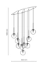   
                        
                        Люстра TK LIGHTING (Польша) 14069    
                         В стиле Хай-тек.  
                        Тип источника света: светодиодная лампа, сменная.                         Форма: Прямоугольник.                         Цвета плафонов и подвесок: Серый.                         Материал: Стекло.                          фото 6
