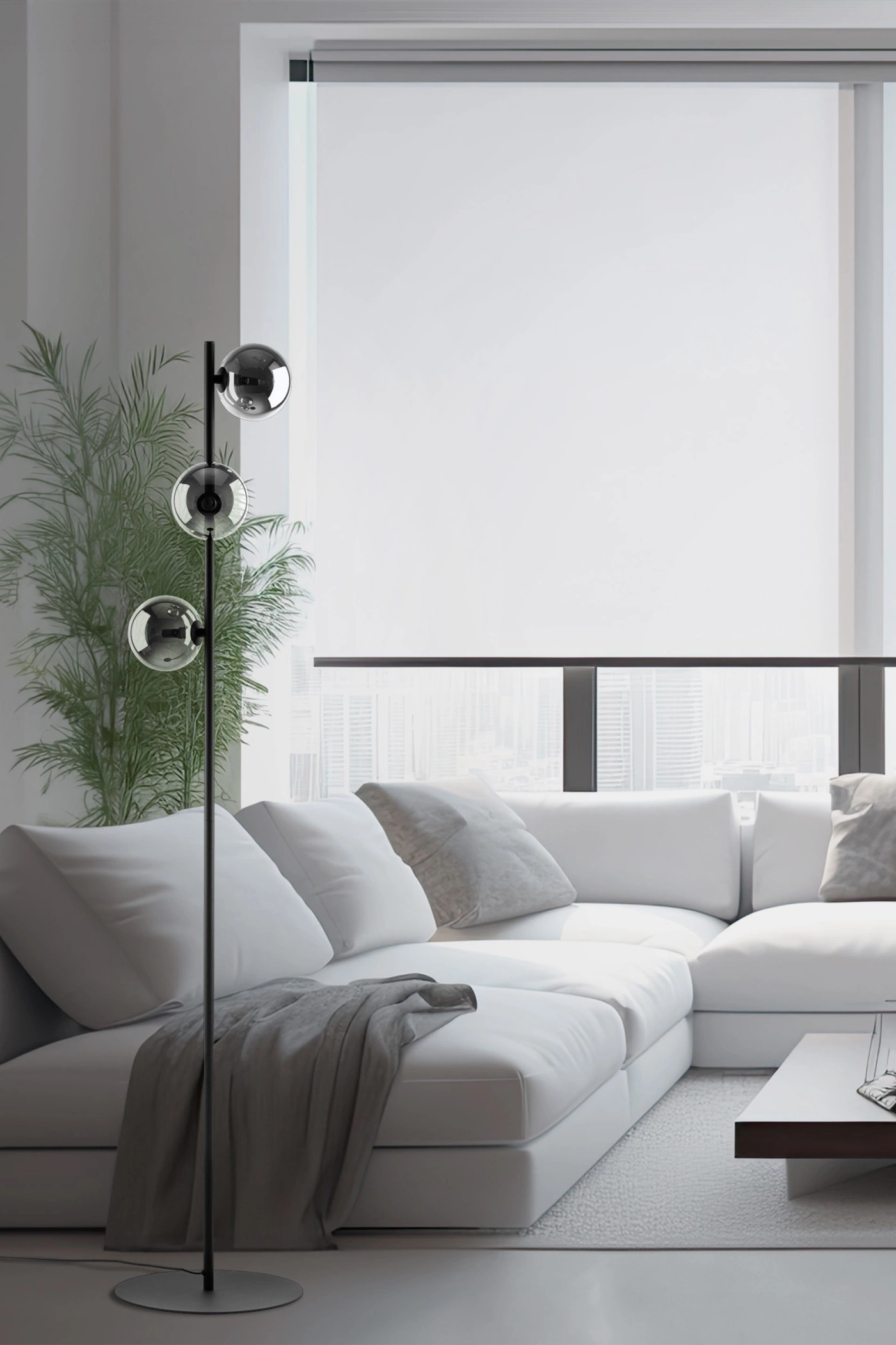   
                        
                        Торшер TK LIGHTING (Польша) 14071    
                         В стиле Хай-тек.  
                        Тип источника света: светодиодная лампа, сменная.                                                 Цвета плафонов и подвесок: Серый.                         Материал: Стекло.                          фото 8