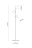   
                        
                        Торшер TK LIGHTING (Польша) 14071    
                         В стиле Хай-тек.  
                        Тип источника света: светодиодная лампа, сменная.                                                 Цвета плафонов и подвесок: Серый.                         Материал: Стекло.                          фото 9