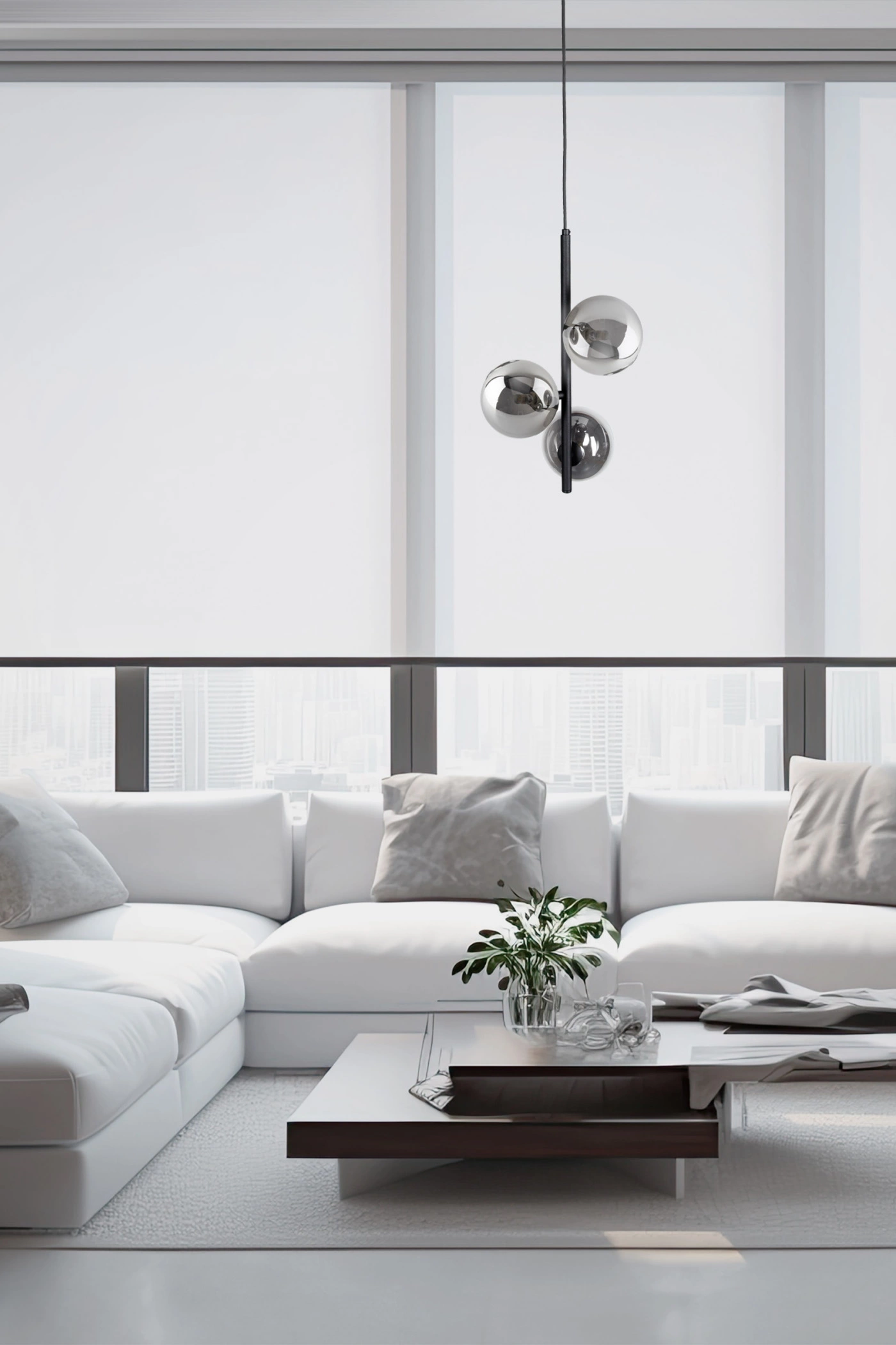   
                        
                        Люстра TK LIGHTING (Польша) 14076    
                         В стиле Хай-тек.  
                        Тип источника света: светодиодная лампа, сменная.                         Форма: Круг.                         Цвета плафонов и подвесок: Серый.                         Материал: Стекло.                          фото 5