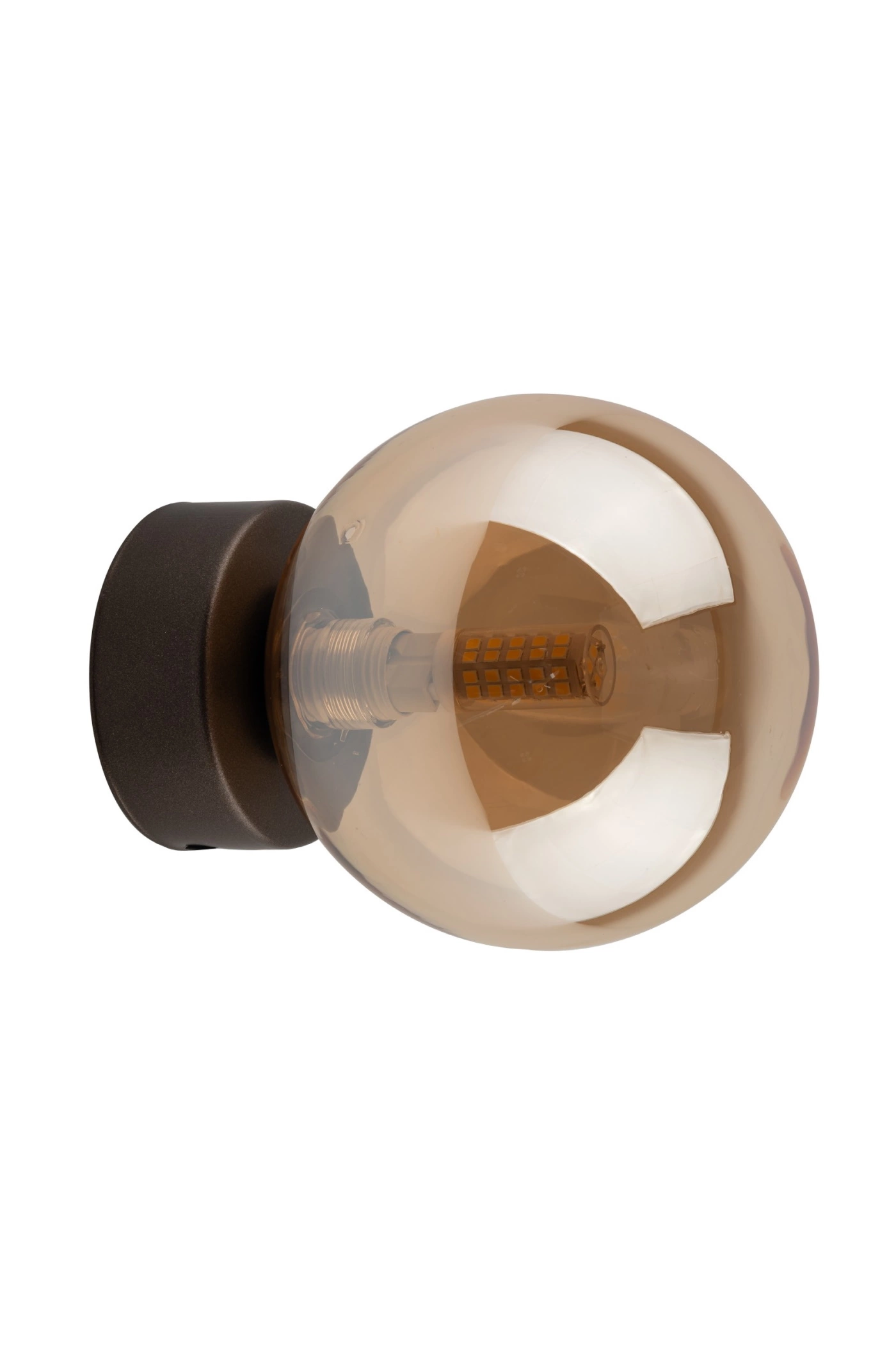   
                        
                        Бра TK LIGHTING (Польша) 14077    
                         В стиле Хай-тек.  
                        Тип источника света: светодиодная лампа, сменная.                                                 Цвета плафонов и подвесок: Желтый.                         Материал: Стекло.                          фото 1