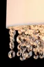   
                        Люстра MAYTONI (Німеччина) 14159    
                         у стилі Модерн.  
                        Тип джерела світла: світлодіодна лампа, змінна.                         Форма: Овал.                         Кольори плафонів і підвісок: Білий, Прозорий.                         Матеріал: Тканина, Кришталь.                          фото 3