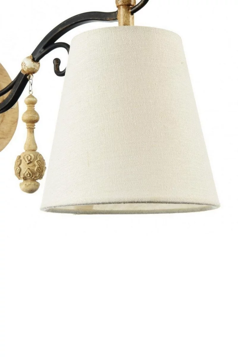   
                        
                        Бра MAYTONI (Германия) 14298    
                         в стиле Кантри.  
                        Тип источника света: светодиодная лампа, сменная.                                                 Цвета плафонов и подвесок: Белый.                         Материал: Пластик, Ткань.                          фото 2