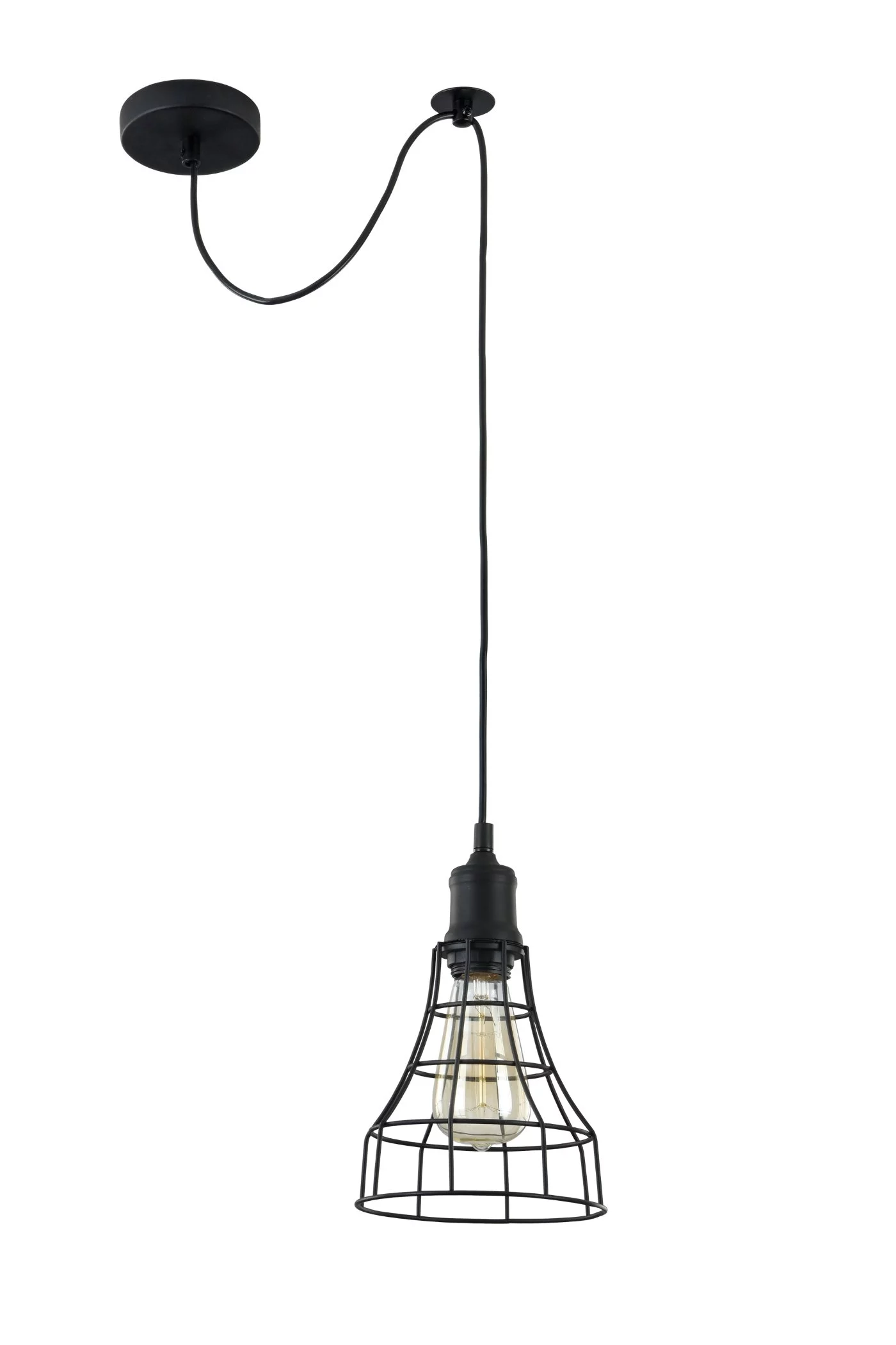   
                        
                        Люстра MAYTONI (Німеччина) 14346    
                         у стилі Лофт, Скандинавський.  
                        Тип джерела світла: світлодіодна лампа, змінна.                         Форма: Коло.                         Кольори плафонів і підвісок: Чорний.                         Матеріал: Метал.                          фото 1