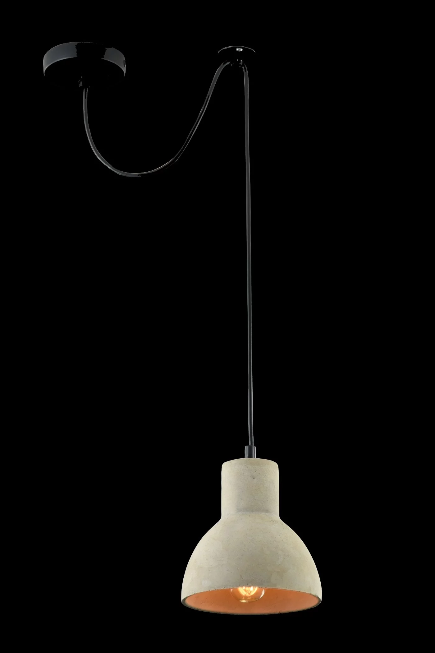   
                        
                        Люстра MAYTONI (Німеччина) 14353    
                         у стилі Лофт, Скандинавський.  
                        Тип джерела світла: світлодіодна лампа, змінна.                         Форма: Коло.                         Кольори плафонів і підвісок: Сірий.                         Матеріал: Бетон.                          фото 3