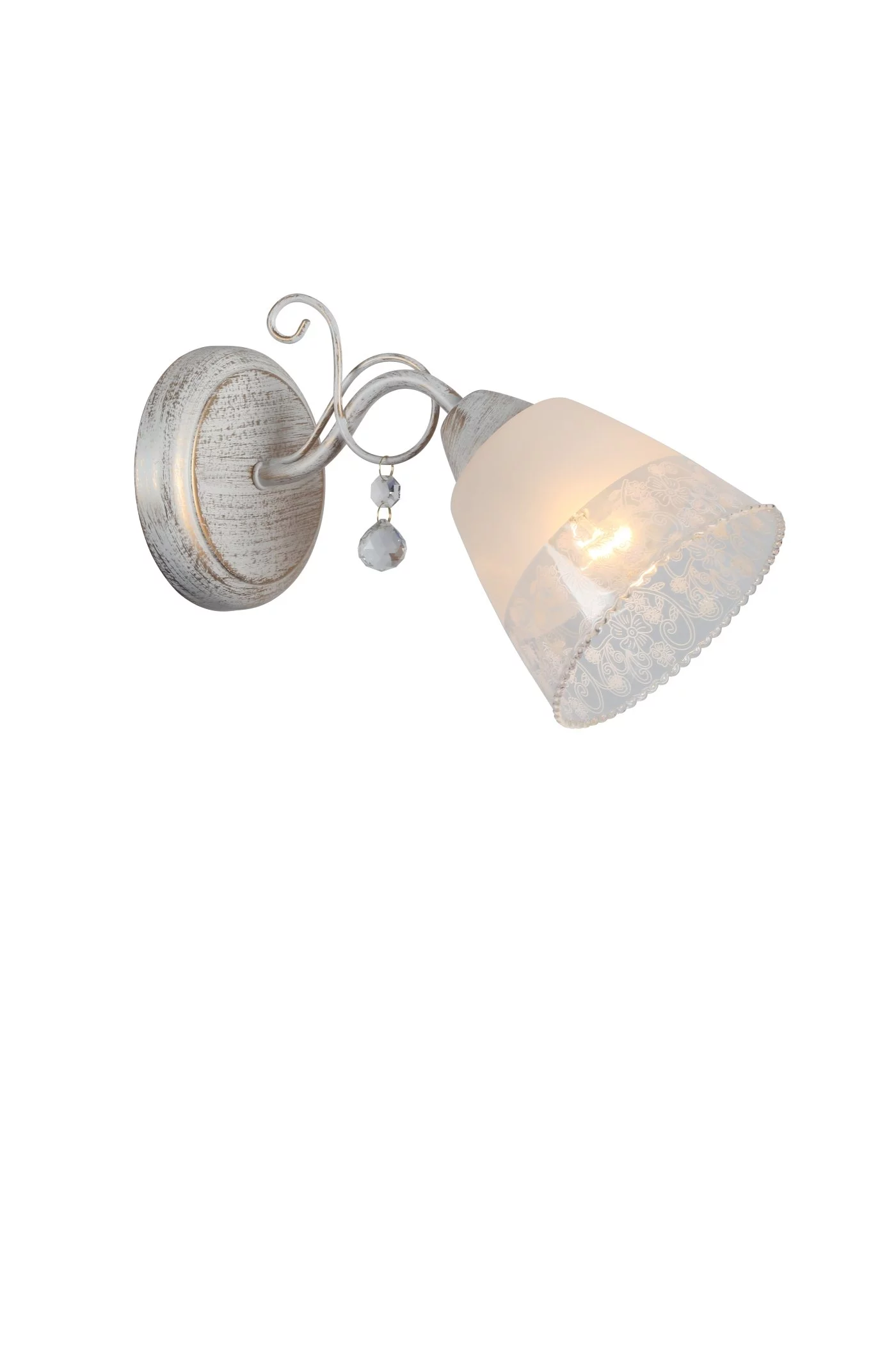   
                        Бра BLITZ (Німеччина) 14545    
                         у стилі Класика.  
                        Тип джерела світла: світлодіодна лампа, змінна.                                                 Кольори плафонів і підвісок: Прозорий, Малюнок.                         Матеріал: Скло.                          фото 1