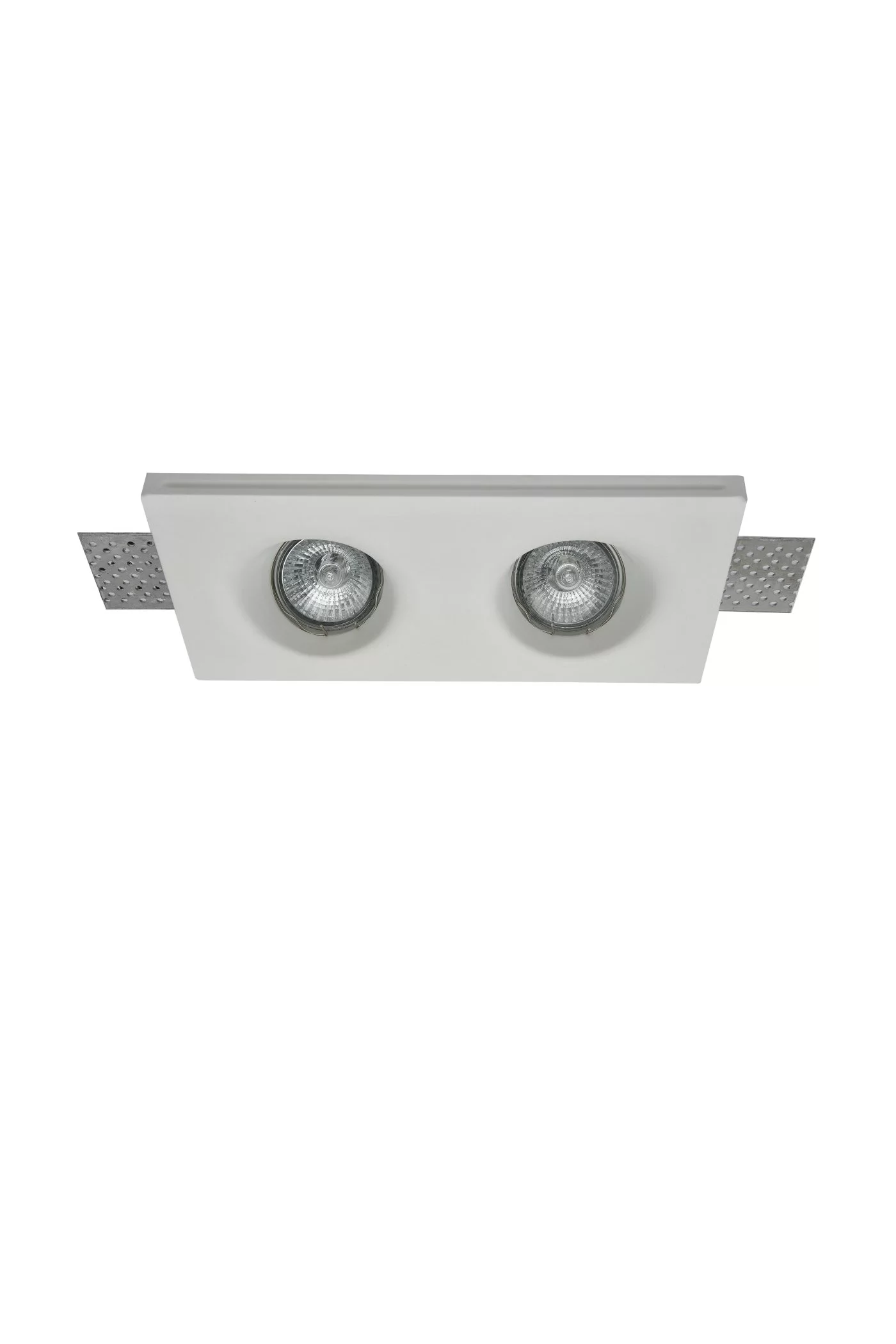   
                        Точковий світильник MAYTONI (Німеччина) 14551    
                         у стилі Лофт.  
                        Тип джерела світла: світлодіодна лампа, змінна.                         Форма: Прямокутник.                         Кольори плафонів і підвісок: Білий.                         Матеріал: Гіпс.                          фото 1