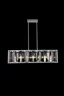   
                        
                        Люстра MAYTONI (Германия) 14555    
                         в стиле Модерн.  
                        Тип источника света: светодиодная лампа, сменная.                         Форма: Прямоугольник.                         Цвета плафонов и подвесок: Прозрачный.                         Материал: Стекло.                          фото 3