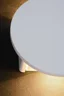  
                        Светильник настенный MAYTONI  (Германия) 14558    
                         в стиле Хай-тек.  
                        Тип источника света: встроенный led-модуль, несъемный.                                                 Цвета плафонов и подвесок: Белый.                         Материал: Гипс.                          фото 4