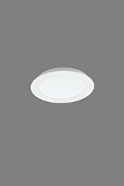   
                        Точковий світильник EGLO (Австрія) 14570    
                         у стилі хай-тек.  
                        Тип джерела світла: вбудовані світлодіоди led.                         Форма: коло.                         Кольори плафонів і підвісок: білий.                         Матеріал: пластик.                          фото 1
