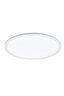   
                        Світильник стельовий EGLO (Австрія) 14577    
                         у стилі хай-тек.  
                        Тип джерела світла: вбудовані світлодіоди led.                         Форма: коло.                         Кольори плафонів і підвісок: білий.                         Матеріал: пластик.                          фото 2