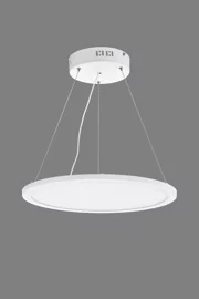   
                        
                        Люстра EGLO (Австрія) 14588    
                         у стилі Хай-тек.  
                        Тип джерела світла: вбудований led-модуль, незмінний.                         Форма: Коло.                         Кольори плафонів і підвісок: Білий.                         Матеріал: Пластик.                          фото 1
