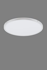   
                        Світильник стельовий EGLO (Австрія) 14592    
                         у стилі хай-тек.  
                        Тип джерела світла: вбудовані світлодіоди led.                         Форма: коло.                         Кольори плафонів і підвісок: білий.                         Матеріал: пластик.                          фото 1