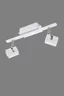   
                        
                        Светильник поворотный EGLO (Австрия) 14659    
                         в стиле Хай-тек.  
                        Тип источника света: светодиодная лампа, сменная.                         Форма: Прямоугольник.                         Цвета плафонов и подвесок: Белый.                         Материал: Алюминий.                          фото 2