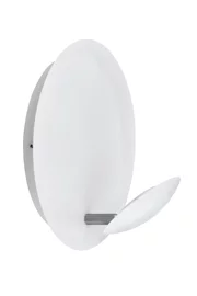   
                        Світильник настінний EGLO (Австрія) 14667    
                         у стилі Хай-тек.  
                        Тип джерела світла: вбудований led-модуль, незмінний.                                                 Кольори плафонів і підвісок: Білий.                         Матеріал: Сталь.                          фото 1