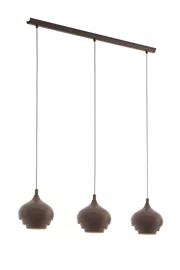   
                        
                        Люстра EGLO (Австрія) 14717    
                         у стилі Лофт.  
                        Тип джерела світла: світлодіодна лампа, змінна.                         Форма: Прямокутник.                         Кольори плафонів і підвісок: Коричневий, Бежевий.                         Матеріал: Сталь.                          фото 1